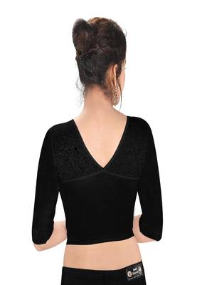 Women's Polyester Non Padded Stretchable Blouse 2