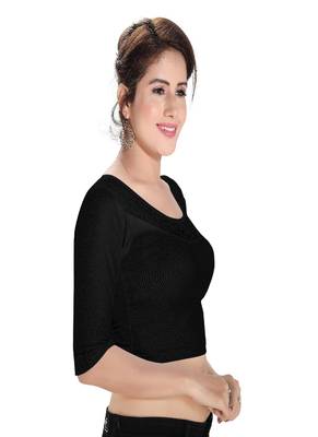 Women's Polyester Non Padded Stretchable Blouse 3