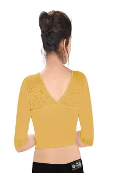 Women's Polyester Non Padded Stretchable Blouse