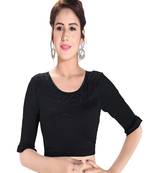 Women's Cotton Lycra Blend Non Padded Stretchable Blouse