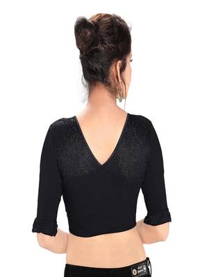 Women's Cotton Lycra Blend Non Padded Stretchable Blouse 2