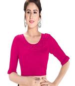 Women's Cotton Lycra Blend Non Padded Stretchable Blouse