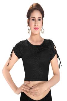 Women's Polyester Non Padded Stretchable Blouse