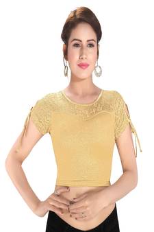 Women's Polyester Non Padded Stretchable Blouse