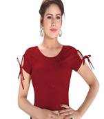 Women's Cotton Blend Non Padded Stretchable Blouse