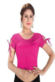 Women's Cotton Blend Non Padded Stretchable Blouse