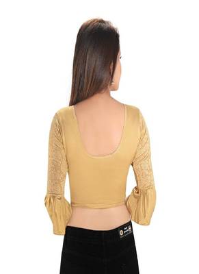 Women's Polyester Non Padded Stretchable Blouse 2
