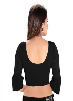 Women's Cotton Lycra Blend Non Padded Stretchable Blouse 2