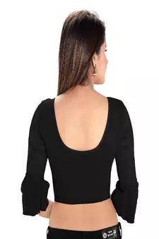 Women's Cotton Lycra Blend Non Padded Stretchable Blouse