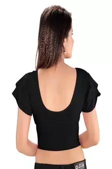 Women's Cotton Lycra Blend Non Padded Stretchable Blouse