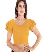 Women's Cotton Lycra Blend Non Padded Stretchable Blouse