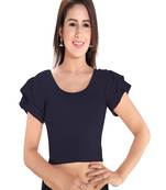 Women's Cotton Lycra Blend Non Padded Stretchable Blouse