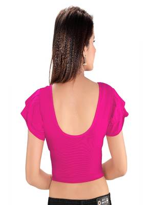 Women's Cotton Lycra Blend Non Padded Stretchable Blouse 2
