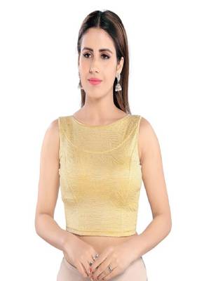 Women's Jacquard Non Padded Stretchable Blouse 1
