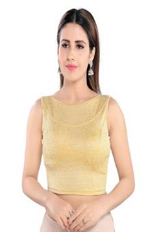 Women's Jacquard Non Padded Stretchable Blouse