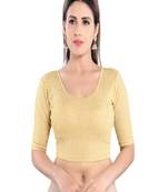 Muhenera Women's Lycra Blend Non Padded Stretchable Blouse