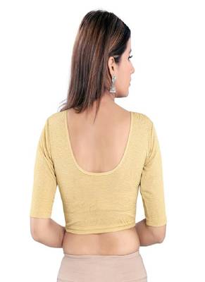 Muhenera Women's Lycra Blend Non Padded Stretchable Blouse 2