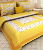 Sanganeri Printed Duble Bedsheet