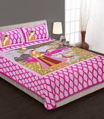 Jaipuri Printed Pure Cotton Double Bedsheets