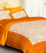 Jaipuri Printed Pure Cotton Double Bedsheets