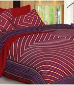sanganeri printed double bedsheet