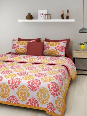 sanganeri printed double bedsheet 1