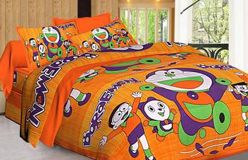 sanganeri printed double bedsheet 1