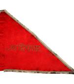 Rolimoli Red Jai Siya Ram Flag Jhanda Outdoor Flag/Full Size Jhanda/Jhanda for Temple (1.10 Meter)