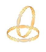 Sukai Jewels Ethnic Traditional Festive Wear Gold Plated Bangles for Women and Girls (Pack of 2)