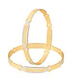 Sukai Jewels Design Ethnic Traditional Festive Wear Gold Plated Bangles for Women and Girls (Pack of 2)k of 