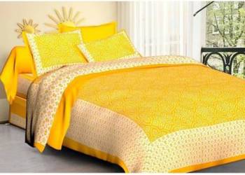 sanganeri printed double bedsheet 1