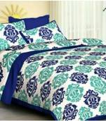 sanganeri printed double bedsheet