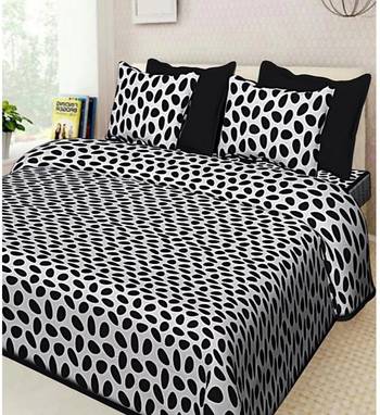 sanganeri printed double bedsheet 1