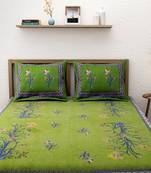 sanganeri printed double bedsheet