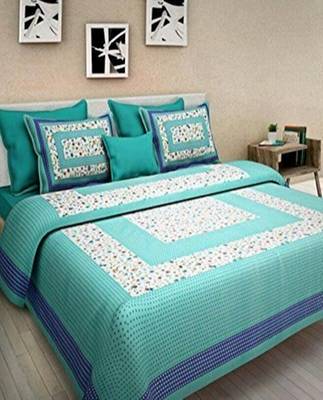 sanganeri printed double bedsheet 1