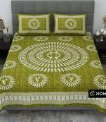 Sanganeri Printed Duble Bedsheet