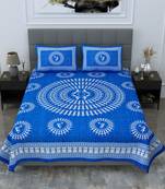 Sanganeri Printed Duble Bedsheet