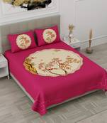 Sanganeri Printed Duble Bedsheet