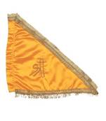 ROLIMOLI Yellow Shree Flag/jhanda outdoor Flag/small Size Jhanda/dhwaj for Temple Best for Religious Purpose ( 50cm)