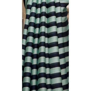 Turquoise printed pure chiffon saree with blouse 3