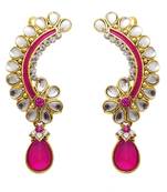 Bollywood Fashion Jewelry Set Cuff Dangler Earrings