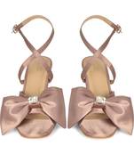 Lavender Satin Laura 3-Inch Pencil Heels