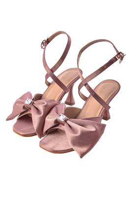Lavender Satin Laura 3-Inch Pencil Heels 4