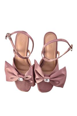 Lavender Satin Laura 3-Inch Pencil Heels 5