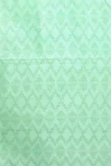 This is   Light Green Blended Silk saree from Charukriti