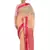 Peach Woven Cotton Silk Saree With Blouse
