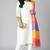 XL LOVE by Janasya Off-white plain silk salwar