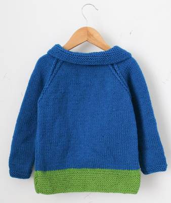 Woonie Full Sleeves Handmade Cars PatchSweater - Blue 2
