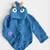 Woonie Full Sleeves Handmade Delicate Horn Designed Sweater - Blue