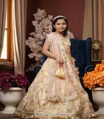 Yellow Kotta Printed Lehenga Choli and Dupatta